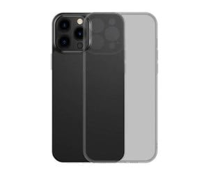 Mobil - Deksel og etui - Baseus Frosted Glass Case for iPhone 13 PRO (black) + tempered glass - ARWS001001