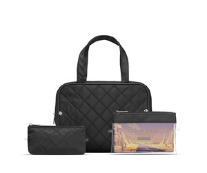 Annen personlig pleie - Gillian Jones - 3-piece Cosmetic Bag Set in 100% R - 10113-BA