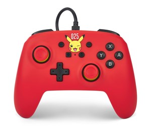 Spill - Tilbehør - PowerA Wired Controller for Nintendo Switch - Laughing Pikachu - Controller - Nintendo Switch - NSGP0200-01