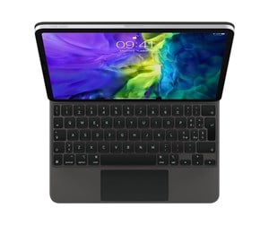 Tastatur - Apple Magic Keyboard - keyboard and folio case - with trackpad - QWERTY - UK - Tastatur & Foliosett - Engelsk - Svart - MXQT2B/A