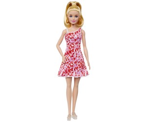 Dukker, Bamser & Utstyr - Barbie Fashionista - Rosa Blomstret Kjole - 960-2320