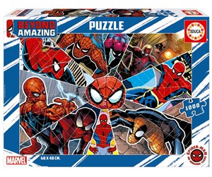 Puslespill - Educa 1000 Spider-Man Beyond Amazing - 80-19487