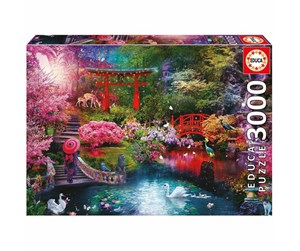 Puslespill - Educa 3000 Japanese Garden Tre - 80-19282