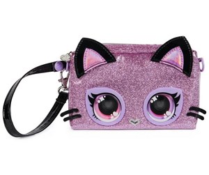 Dukker, Bamser & Utstyr - Purse Pets Glitter Wristlet - Kitty - 6067884