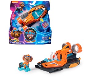 Leketøysbil - Paw Patrol The Mighty Movie Hovercraft with Zuma Mighty Pups Action Figure - 6067510