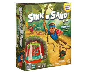 Brettspill & Puslespill - SM Games & Puzzles Sink N Sand 4 player Game DK/NO/SE/FI - 6058250