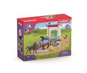 Schleich - Schleich Horse Boks m/hoppe og føll - 42611