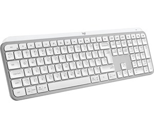 Tastatur - Logitech MX Keys S Pale Grey - US - Tastatur - Amerikansk Engelsk - Grå - 920-011588