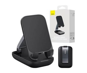 Mobil - Andre tilbehør - Baseus Folding Phone Stand (black) - B10551500111-00