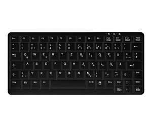 Tastatur - Cherry Active Key AK-4100-U - keyboard - German - black - Tastatur - Tysk - Svart - AK-4100-U-B/GE