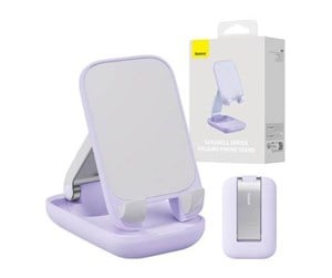 Mobil - Andre tilbehør - Baseus Folding Phone Stand (purple) - B10551500511-00