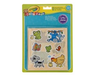 Kreative leker - Crayola Mini Kids - Stickers Animals - 256291