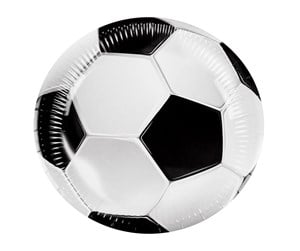 Leketøy - Boland Paper Plates Football 10pcs. - 62520