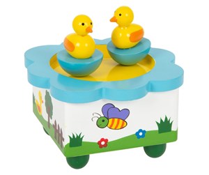 Treleker - Small Foot - Wooden Music Box Duck - 7489