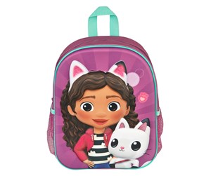 Skole - Undercover Gabby's Dollhouse 3D Backpack - GABY7629