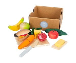 Rollelek - Small Foot Wooden Cut and Play Food Lunch Set 2 - 12331