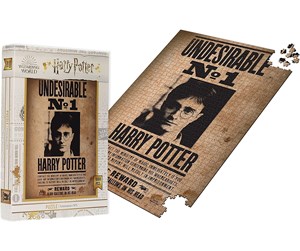 Puslespill - Thumbs Up! Harry Potter - 1000 piece jigsaw puzzle - Wanted No. 1 Harry Potter - HPPZ-101