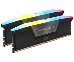 RAM - Corsair Vengeance RGB DDR5-6000 - 96GB - CL30 - Dual Channel (2 pcs) - Intel XMP - Svart med RGB - CMH96GX5M2B6000C30