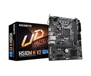 Hovedkort - GIGABYTE H510M H V2 Hovedkort - Intel H470 - Intel LGA1200 socket - DDR4 RAM - Micro-ATX - H510M H V2