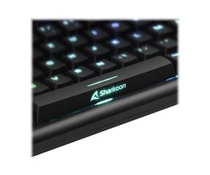 Tastatur - Sharkoon Skiller MECH SGK30 - keyboard - Spanish - black - Tastatur - Spansk - Svart - 4044951030873