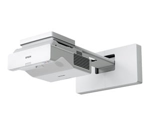 Prosjektor - Epson Prosjektor EB-760W - 3LCD projector - ultra short-throw - 802.11a/b/g/n/ac wireless / LAN/ Miracast - white - 0 ANSI lumens - V11HA81080