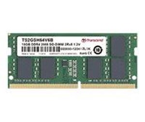 RAM - Transcend - DDR4 - module - 4 GB - SO-DIMM 260-pin - 2666 MHz / PC4-21300 - unbuffered - TS512MSH64V6H