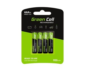 Batteri - Green Cell HR03 battery - 4 x AAA - NiMH - GR03