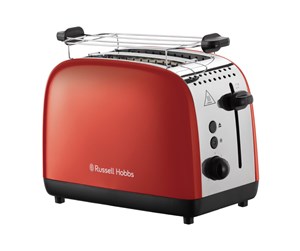 Brødrister - Russell Hobbs Brødrister Colours Plus 2S Toaster Red - 26554-56 - 26554-56