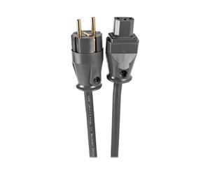 Strømkabel (intern) - Supra LORAD 2.5 SPC CS-EU Silver-plated shielded power cable 1 m - 3004100727