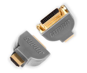 Skjermkabel - Supra DVI - HDMI adapter (DVI female - HDMI male) - 1001100153