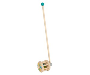 Babyleker - Small Foot - Wooden Push Figure Rattle - 12341