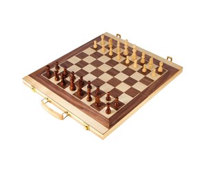 Brettspill & Puslespill - Small Foot - Wooden Chess Set and Backgammon - 2853