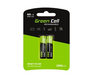 Batteri - Green Cell HR6 battery - 2 x AA type - NiMH - GR06