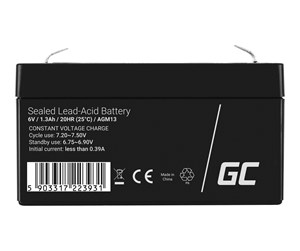 UPS - Green Cell - UPS battery - Sealed Lead Acid (SLA) - 1.3 Ah - AGM13