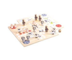 Brettspill & Puslespill - Small Foot - Wooden Games 4in1 Collection - 12228