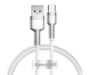 USB - Baseus USB cable for USB-C  Cafule 66W 1m (white) - CAKF000102