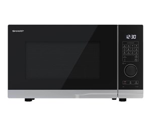 Mikrobølgeovn - Sharp Premium series YC-PG254AE-S - microwave oven with grill - freestanding - silver - YC-PG254AE-S