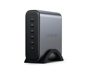  Bærbar PC - Lader - Satechi 200W USB-C 6-Port GaN Charger - ST-C200GM-EU