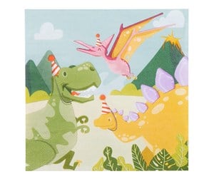 Leketøy - Boland Napkins Dino Party 33x33cm - 50068