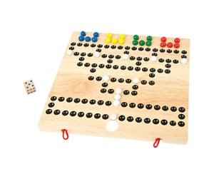 Brettspill & Puslespill - Small Foot - Wooden Barricade Dice Game - 9954