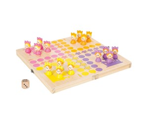 Brettspill & Puslespill - Small Foot - Wooden Ludo Game Princess - 11105