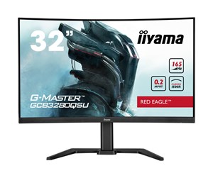 Skjerm - 32" iiyama G-MASTER Red Eagle - 2560x1440 - 165Hz - VA - GCB3280QSU-B1