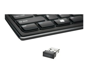 Tastatur - Kensington Advance Fit Slim - Tastatur - Svart - K72344WW