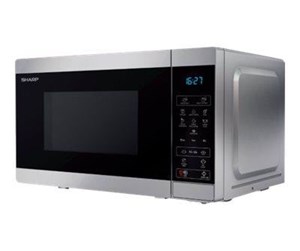 Mikrobølgeovn - Sharp YC-MS02E-S - microwave oven - freestanding - silver - YC-MS02ES