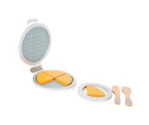 Rollelek - Small Foot - Wooden Waffle Iron Set 8 pcs. - 10592