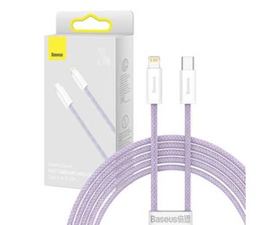 USB - Baseus USB-C cable for Lightning  Dynamic Series 20W 2m (purple) - CALD000105