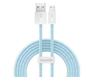 USB - Baseus Dynamic cable USB to Lightning 2.4A 2m (blue) - CALD000503