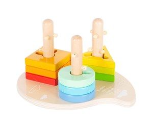 Babyleker - Small Foot - Wooden Shapes and Sorting Motor Skill - 11190