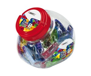 Minnepenn - Emtec C410 Color Mix Candy jar - 32GB - Minnepenn - ECMMD32GC410JAR