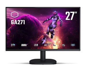 Skjerm - 27" Cooler Master GA271 - 2560x1440 - 100Hz - VA - HDR10 - CMI-GA271-EK